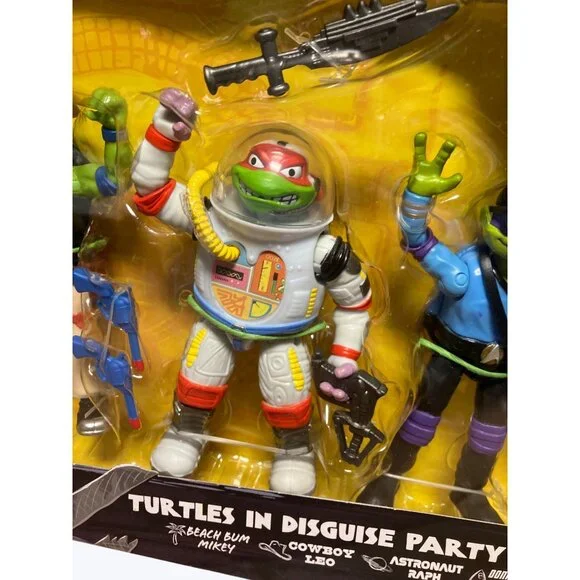 Teenage Mutant Ninja Turtles Mutant Mayhem Turtles In Disguise Party Pack - Picture 8 of 16